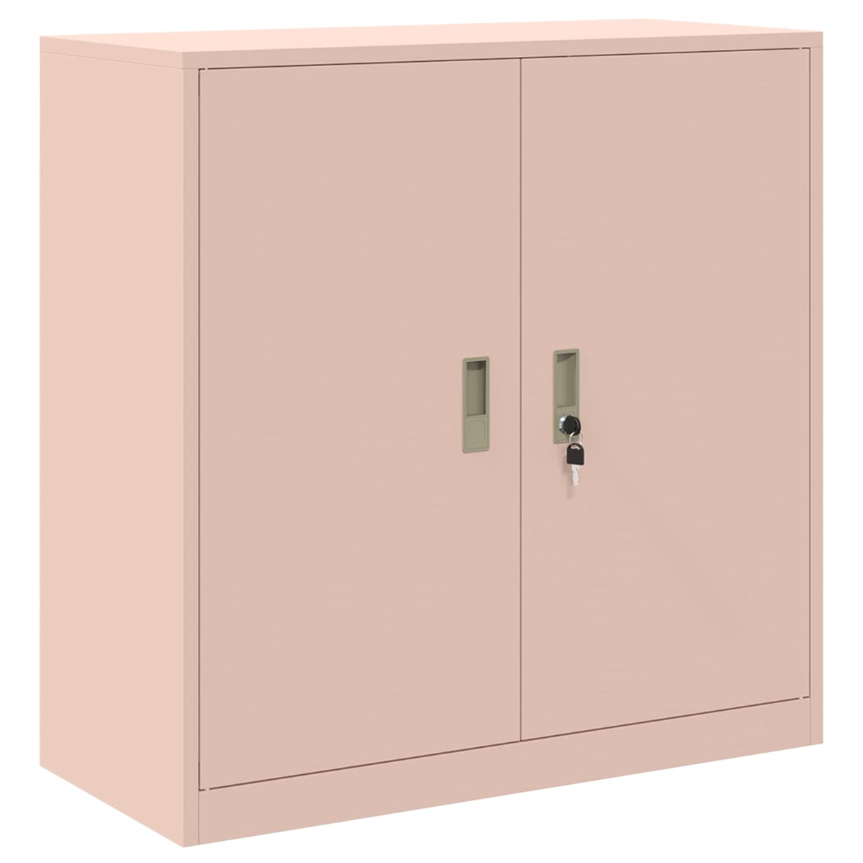 vidaXL Opbergkast 2 st Zwart 90 x 40 x 130 cm Staal Vergrendelbaar