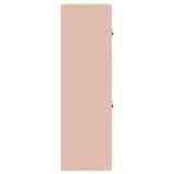 vidaXL Opbergkast 2 st Zwart 90 x 40 x 130 cm Staal Vergrendelbaar