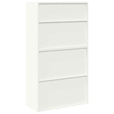 vidaXL Storage Cabinet 2 pcs Pink 90 x 40 x 160 cm Steel Lockable