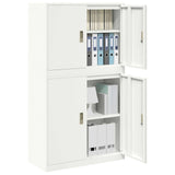 vidaXL Storage Cabinet 2 pcs Pink 90 x 40 x 160 cm Steel Lockable