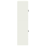 vidaXL Storage Cabinet 2 pcs Pink 90 x 40 x 160 cm Steel Lockable