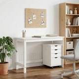 vidaXL Bureau kast set 2 st HoningBruin Massief grenenhout