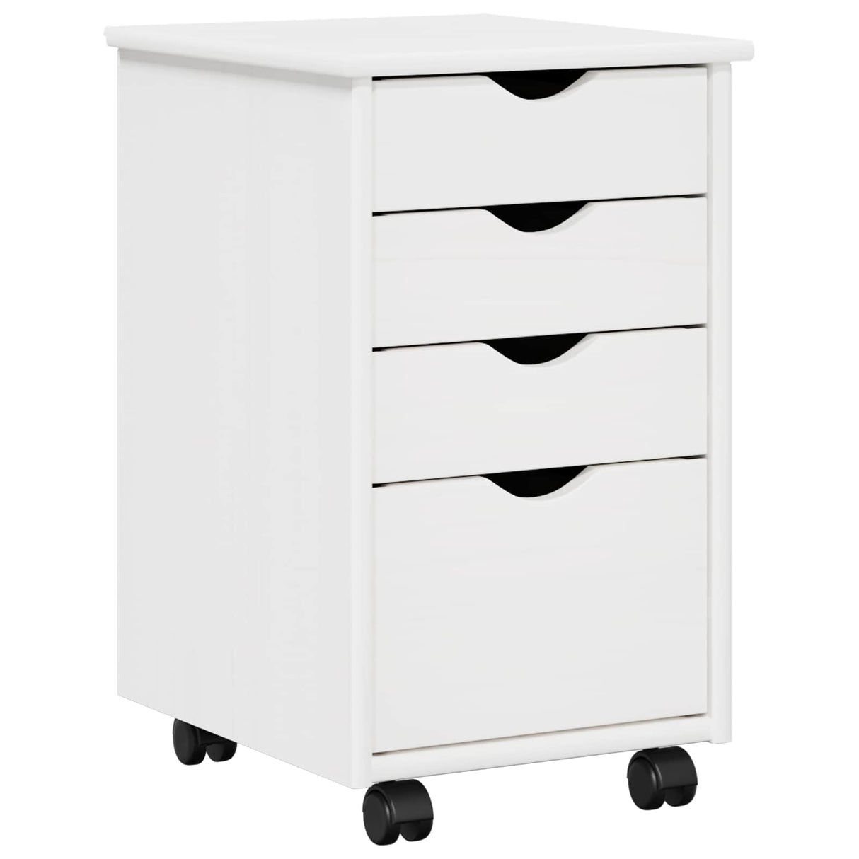 vidaXL Bureau kast set 2 st HoningBruin Massief grenenhout