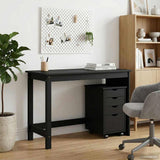 vidaXL Bureau kast set 2 st HoningBruin Massief grenenhout