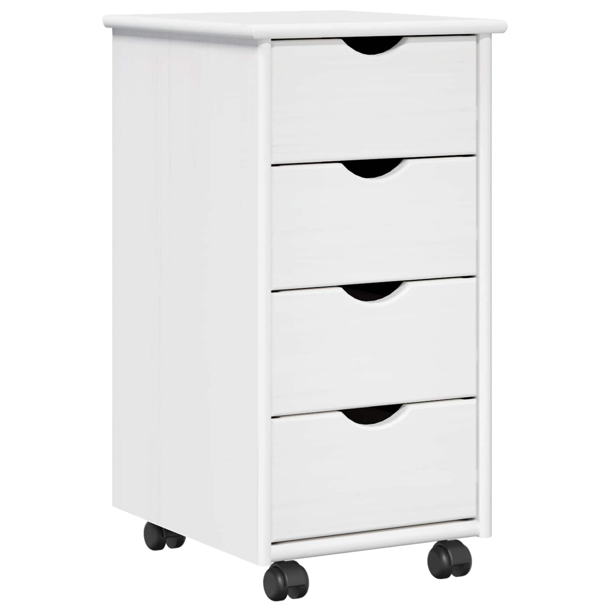 vidaXL Bureau kast set 2 st HoningBruin Massief grenenhout
