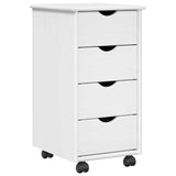 vidaXL Bureau kast set 2 st HoningBruin Massief grenenhout