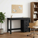 vidaXL Bureau kast set 2 st HoningBruin Massief grenenhout