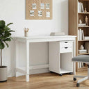 vidaXL Desk cabinet set 2 pcs Honey Brown Solid pine wood