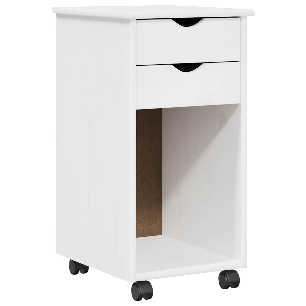 vidaXL Desk cabinet set 2 pcs Honey Brown Solid pine wood