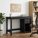 vidaXL Desk cabinet set 2 pcs Honey Brown Solid pine wood