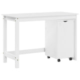 vidaXL Bureau kast set 2 st HoningBruin Massief grenenhout