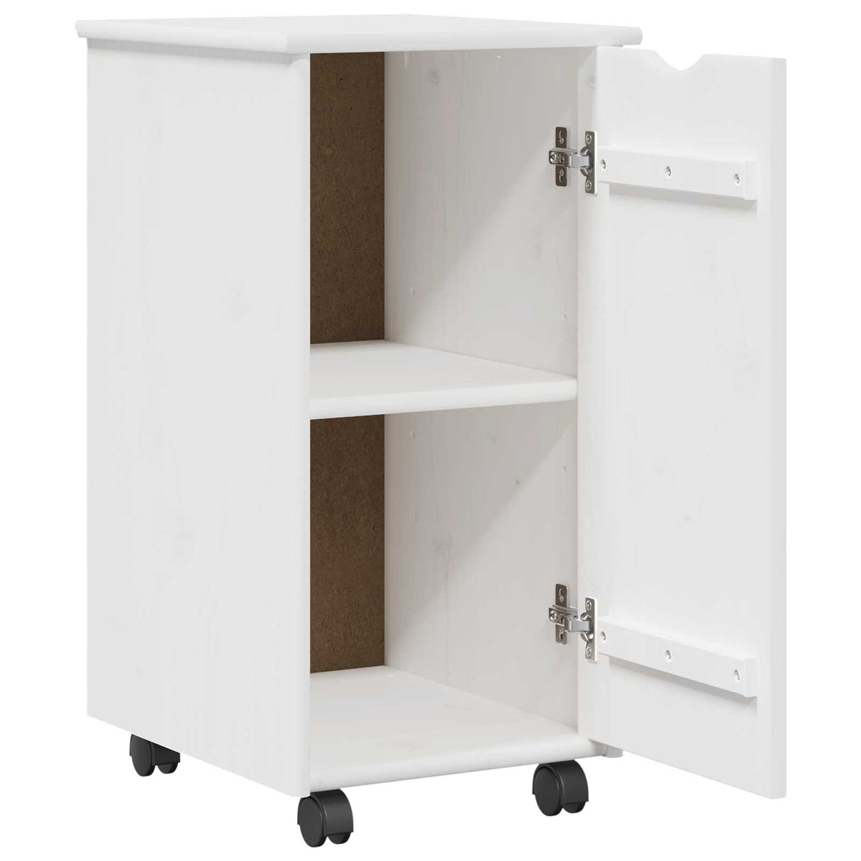 vidaXL Bureau kast set 2 st HoningBruin Massief grenenhout