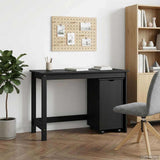 vidaXL Bureau kast set 2 st HoningBruin Massief grenenhout
