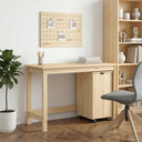 vidaXL Bureau kast set 2 st HoningBruin Massief grenenhout