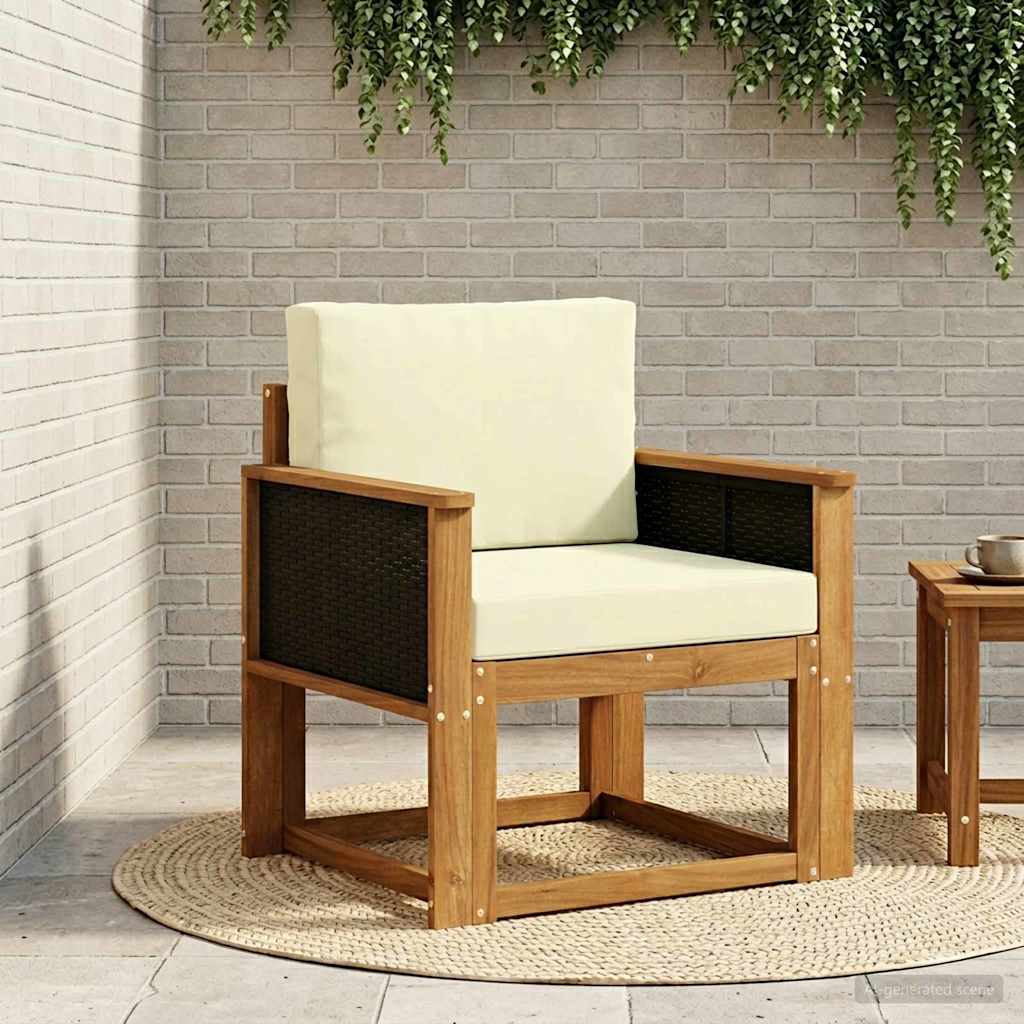 vidaXL Buiten bank set Massief Acacia Hout Naturel