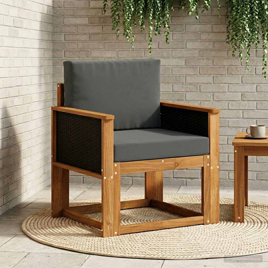 vidaXL Buiten bank set Massief Acacia Hout Naturel