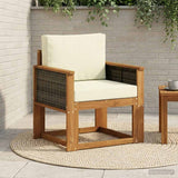 vidaXL Buiten bank set Massief Acacia Hout Naturel