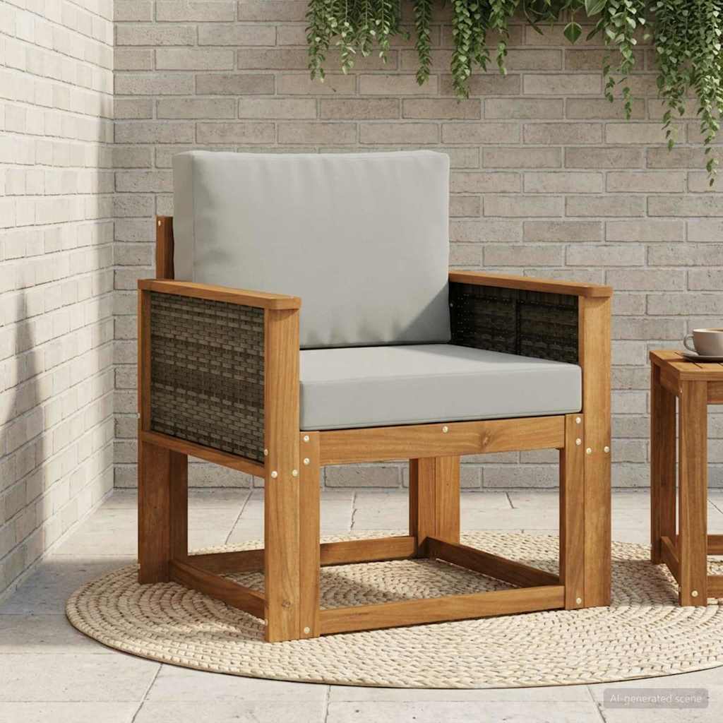 vidaXL Buiten bank set Massief Acacia Hout Naturel