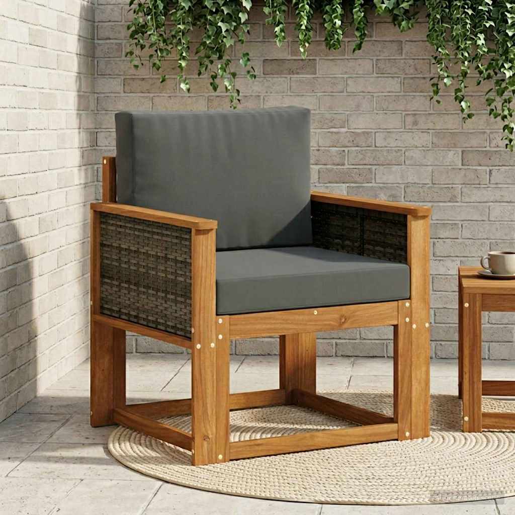 vidaXL Buiten bank set Massief Acacia Hout Naturel