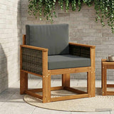 vidaXL Buiten bank set Massief Acacia Hout Naturel