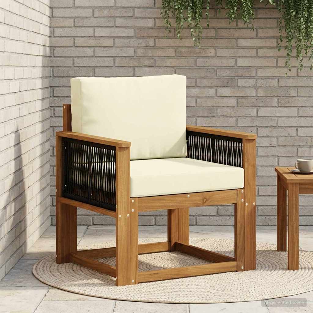 vidaXL Buiten bank set Massief Acacia Hout Naturel