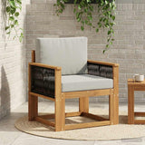 vidaXL Buiten bank set Massief Acacia Hout Naturel