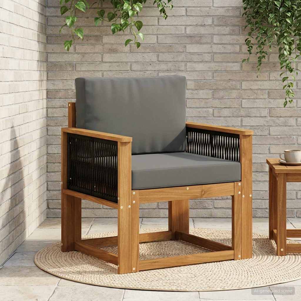 vidaXL Buiten bank set Massief Acacia Hout Naturel