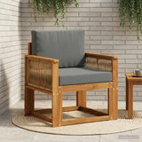 vidaXL Buiten bank set Massief Acacia Hout Naturel