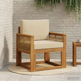 vidaXL Buiten bank set Massief Acacia Hout Naturel