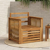vidaXL Outdoor Sofa Solid Acacia Wood Natural