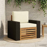 vidaXL Outdoor Sofa Solid Acacia Wood Natural