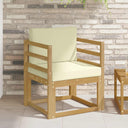 vidaXL Buiten bank set Massief Acacia Hout Naturel