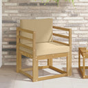 vidaXL Buiten bank set Massief Acacia Hout Naturel