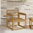 vidaXL Buiten bank set Massief Acacia Hout Naturel