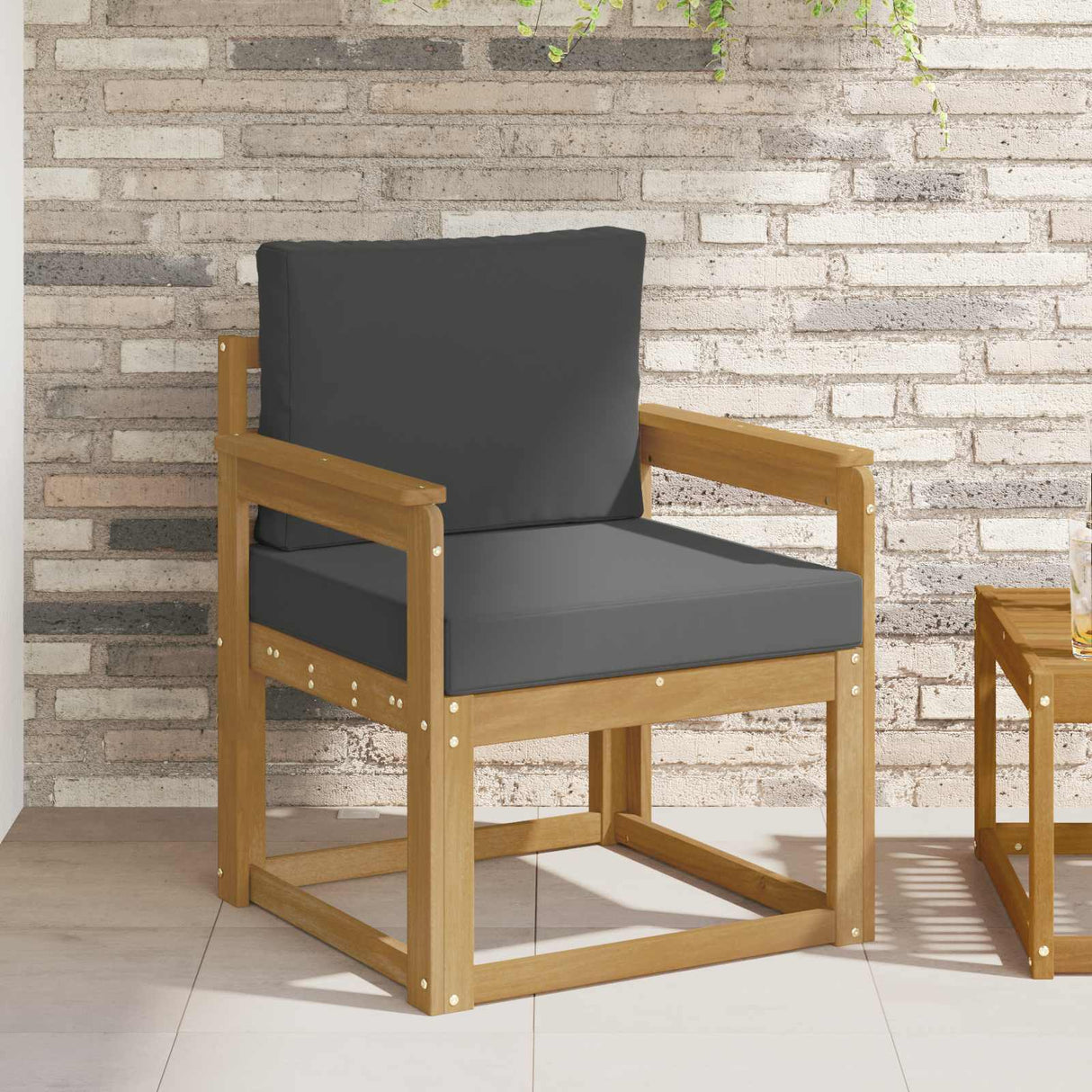 vidaXL Buiten bank set Massief Acacia Hout Naturel
