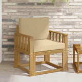 vidaXL Buiten bank set Massief Acacia Hout Naturel