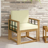 vidaXL Buiten bank set Massief Acacia Hout Naturel