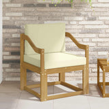 vidaXL Buiten bank set Massief Acacia Hout Naturel