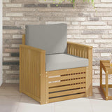 vidaXL Outdoor Sofa Solid Acacia Wood Natural