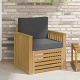 vidaXL Outdoor Sofa Solid Acacia Wood Natural