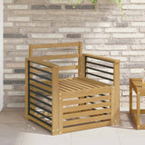 vidaXL Outdoor Sofa Solid Acacia Wood Natural