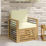 vidaXL Outdoor Sofa Solid Acacia Wood Natural