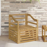 vidaXL Outdoor Sofa Solid Acacia Wood Natural