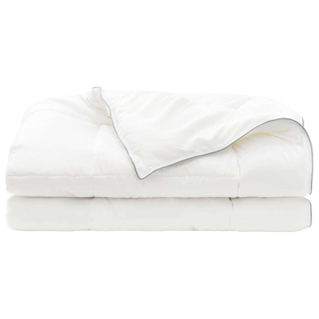vidaXL Dekbed TRIER 137x200 cm Zomer 140 GSM 100% Australische wol Wit