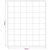 vidaXL Dekbed TRIER 137x200 cm 4 seizoenen 350 GSM Wit Hypoallergeen