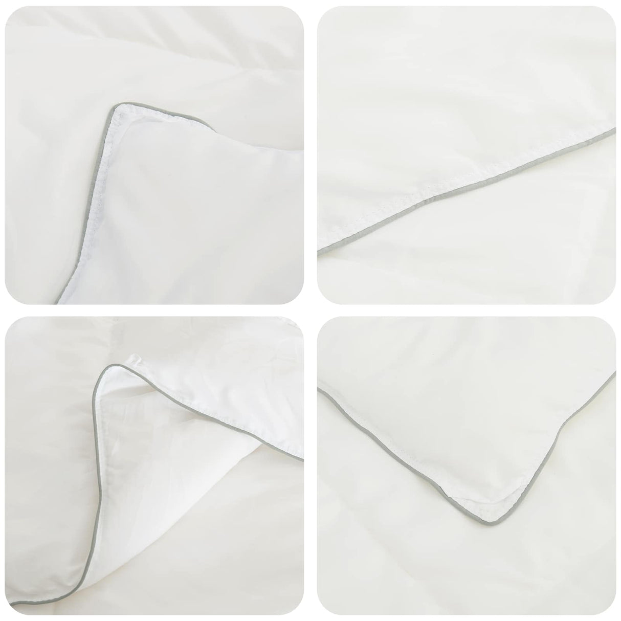 vidaXL Dekbed 137x200 cm Zomer 200 GSM Australische Wol Wit