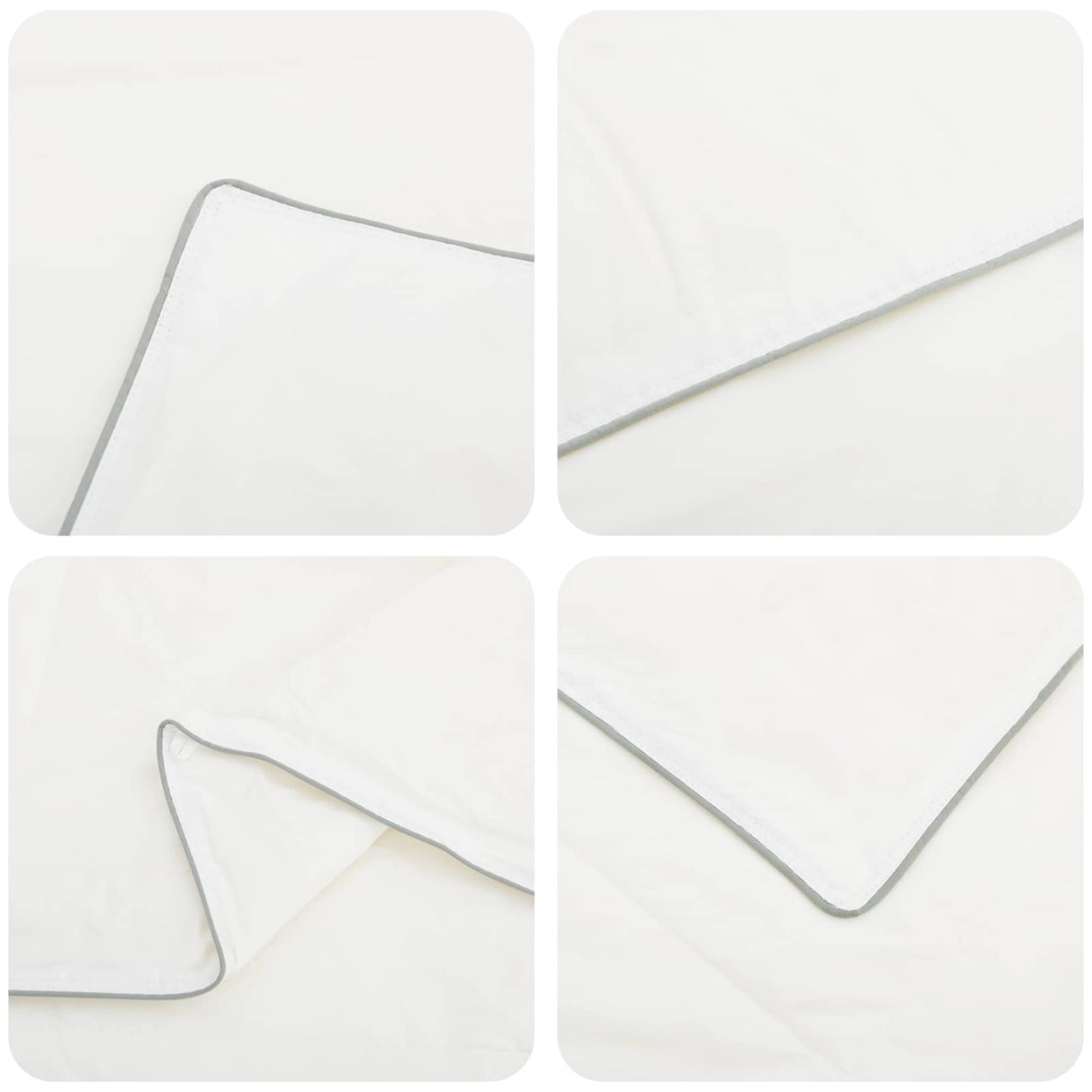 vidaXL Dekbed 137x200 cm Winter 450 GSM Australische Wol Wit