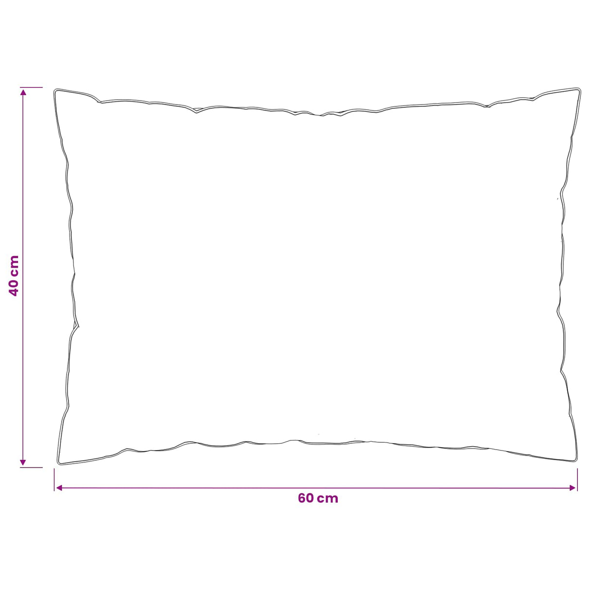 vidaXL Dekbed en Kussen Set 2 pcs 135x200 cm Zomer 140 GSM Wol Wit