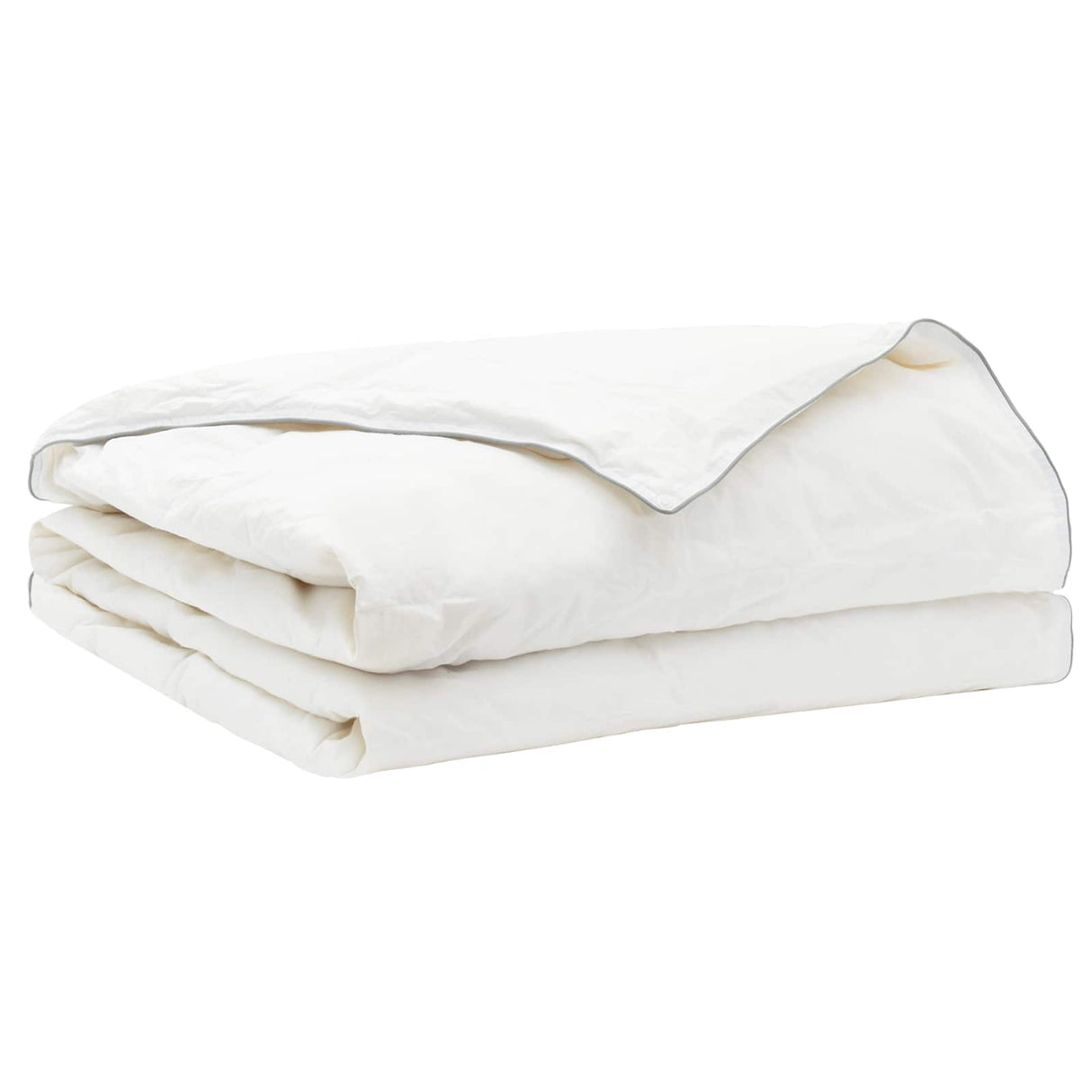 vidaXL Duvet and Pillow Set 2 pcs 135x200 cm Summer 200 GSM Wool White