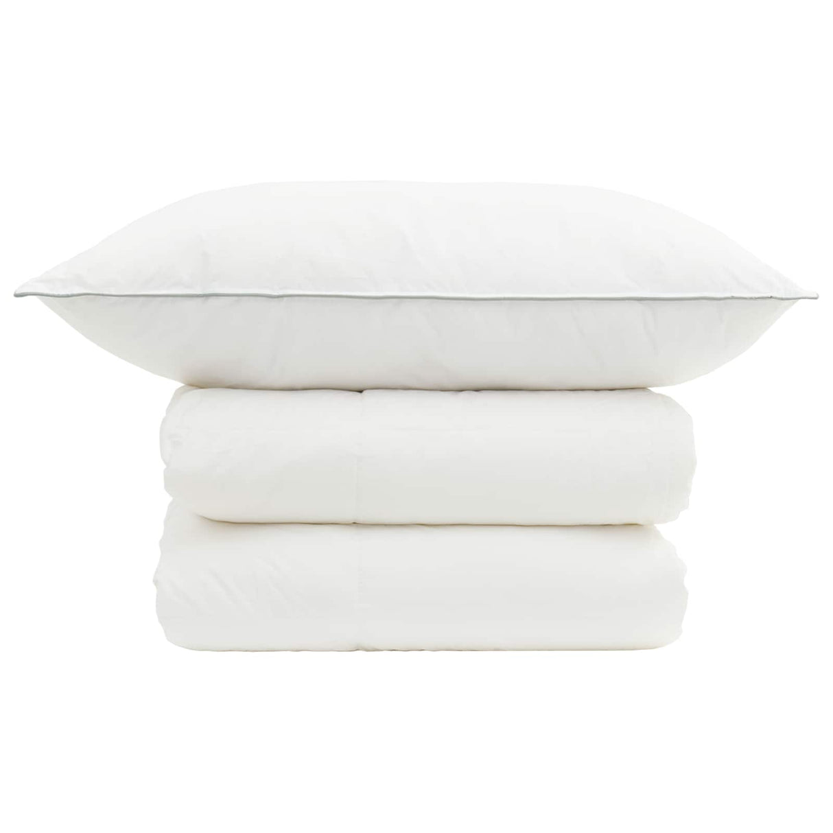 vidaXL Duvet and Pillow Set 2 pcs 135x200 cm 4 seasons 200+300 GSM
